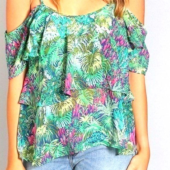 Show Me Your MUMU Romance Ruffle Top - Picture 2 of 9